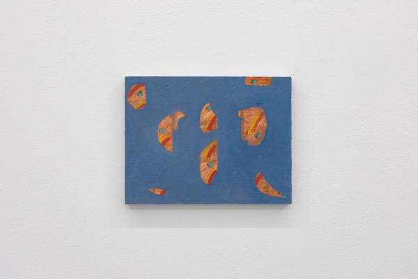 party (edit), oil on board, 21.2 x 16.0 cm, 2018.&nbsp;