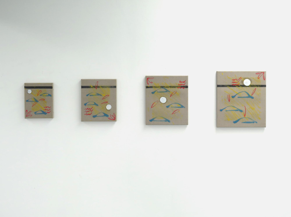 Garden (somewhere), oil on linen, dimensions variable, 2019